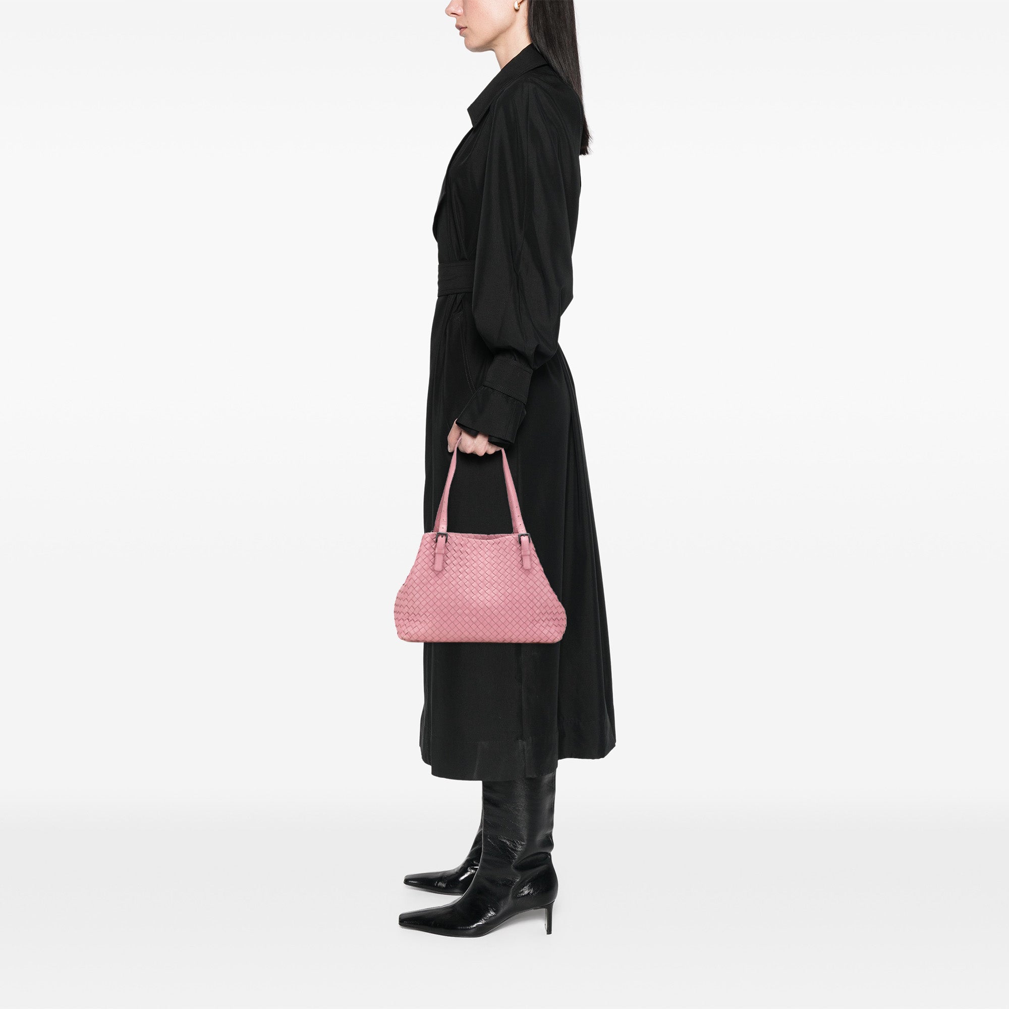 Medium Nappa Intrecciato Cesta Tote