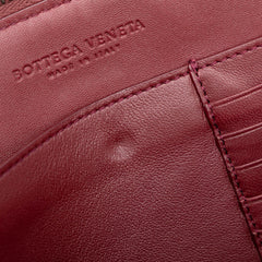 Calfskin Intrecciato Dot Document Case