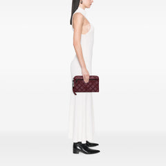 Calfskin Intrecciato Dot Document Case