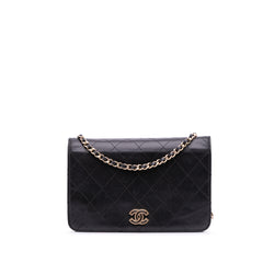 CC Quilted Lambskin Wallet On Chain