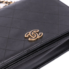 CC Quilted Lambskin Wallet On Chain