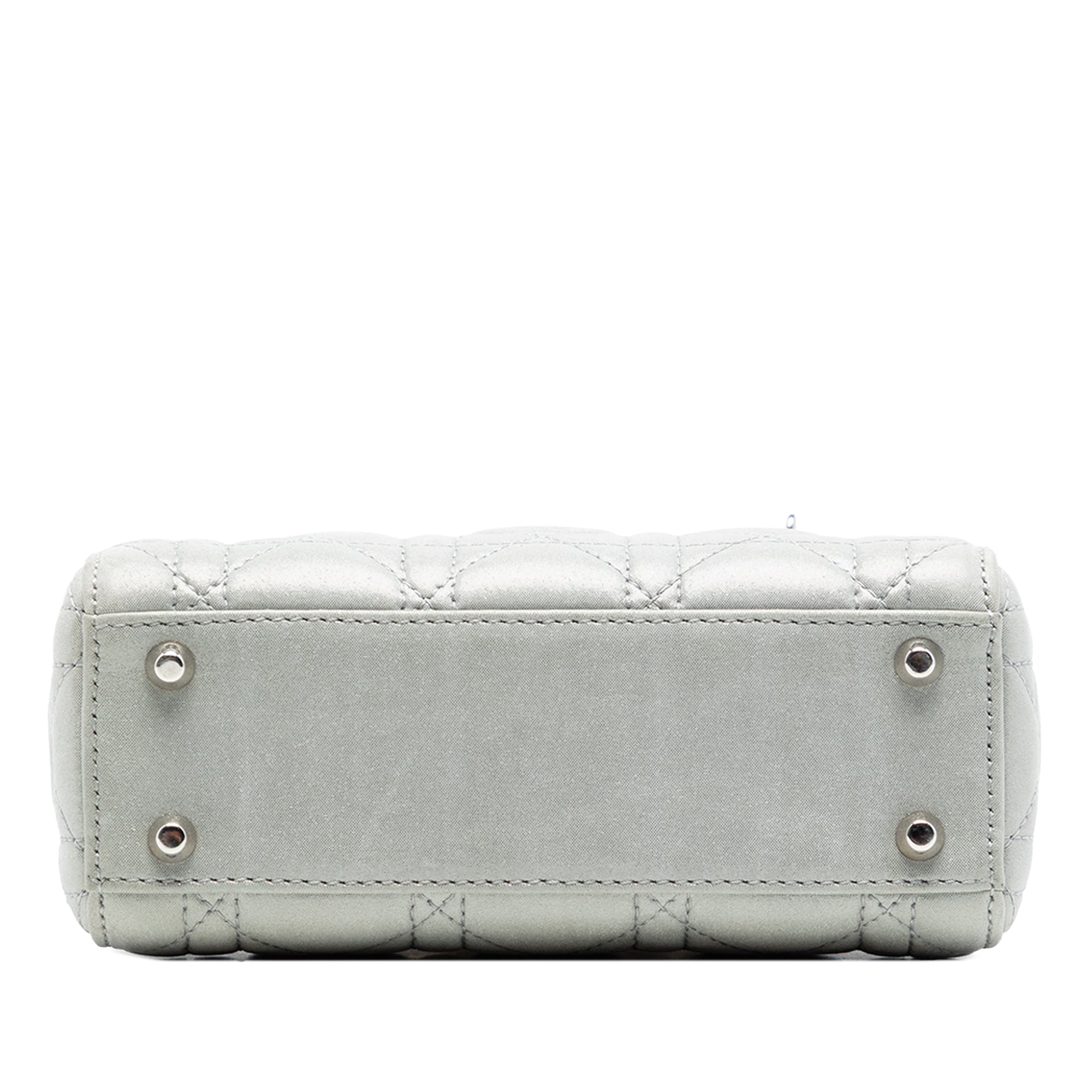 Mini Iridescent Lambskin Cannage Lady Dior