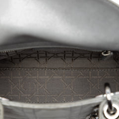 Mini Iridescent Lambskin Cannage Lady Dior