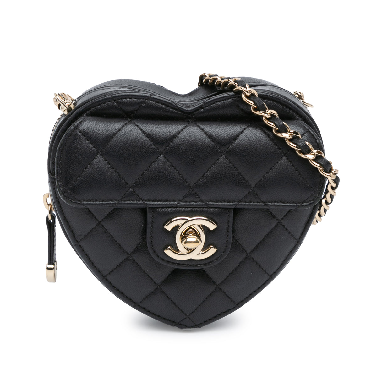 Mini Lambskin CC in Love Heart Crossbody