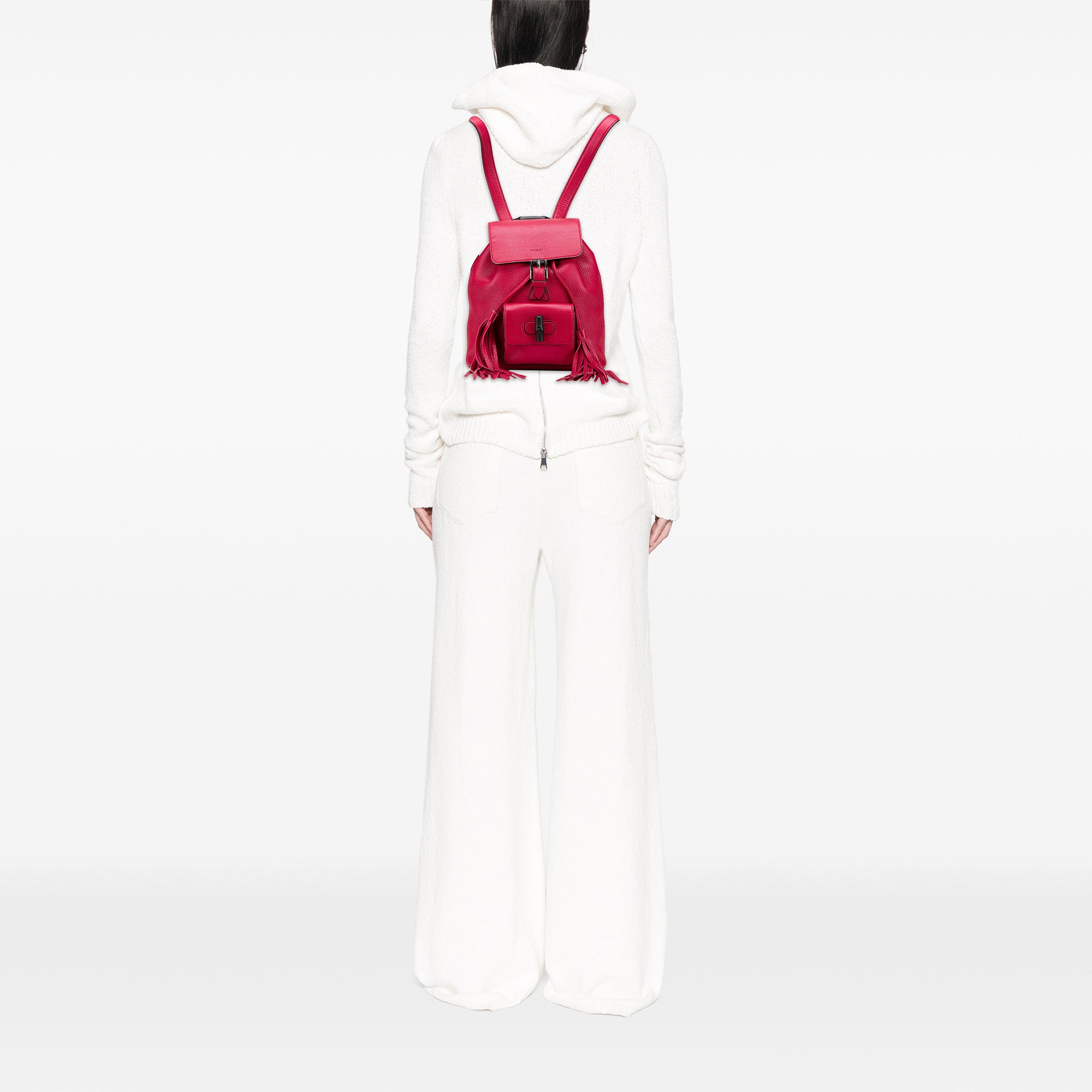 Leather Bamboo Daily Backpack