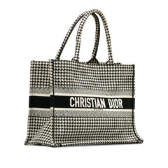 Medium Houndstooth Book Tote_1