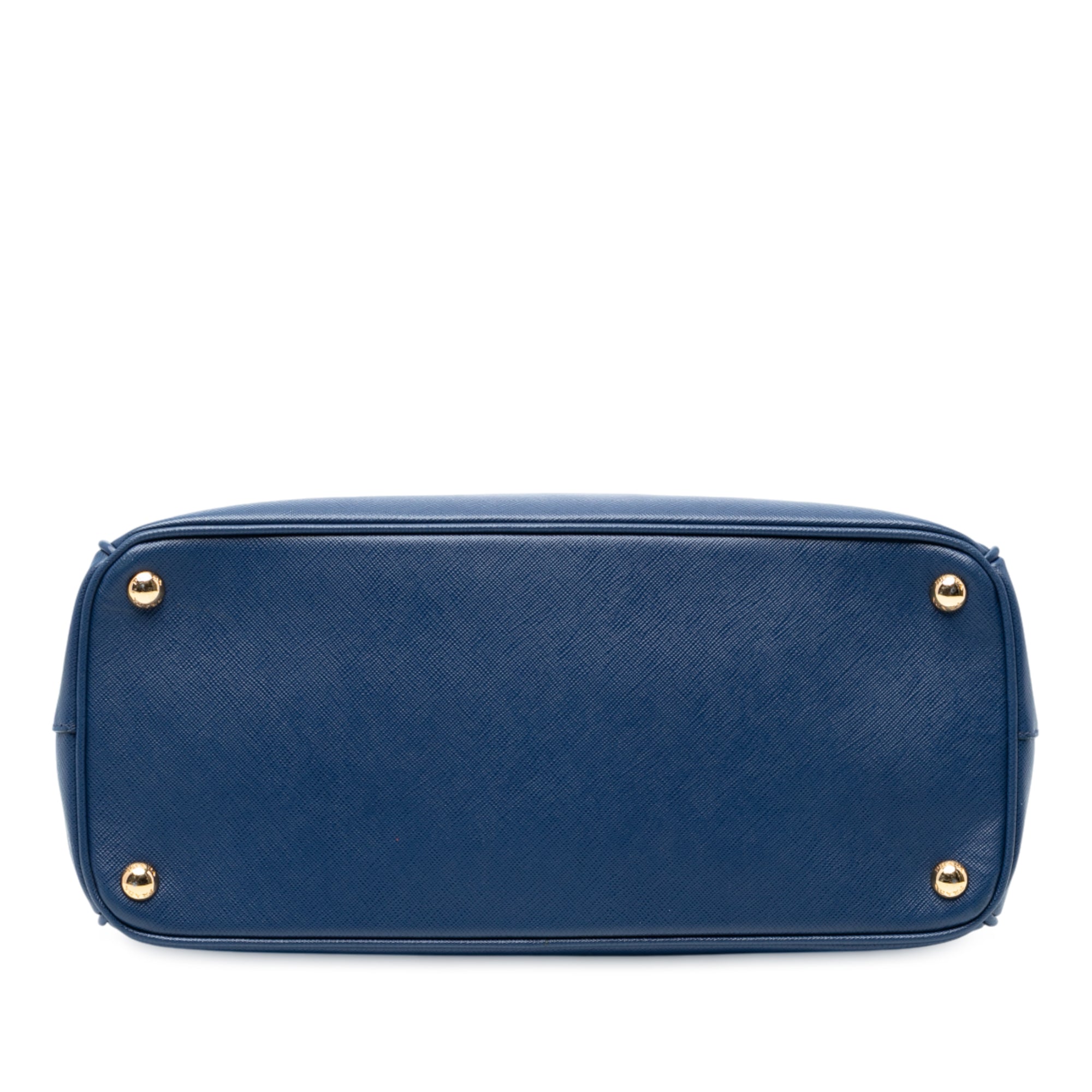 Medium Saffiano Lux Galleria Double Zip Satchel