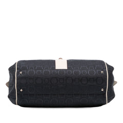 Gancini Canvas Shoulder