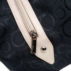 Gancini Canvas Shoulder