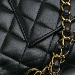 Medium Classic Lambskin Double Flap_7