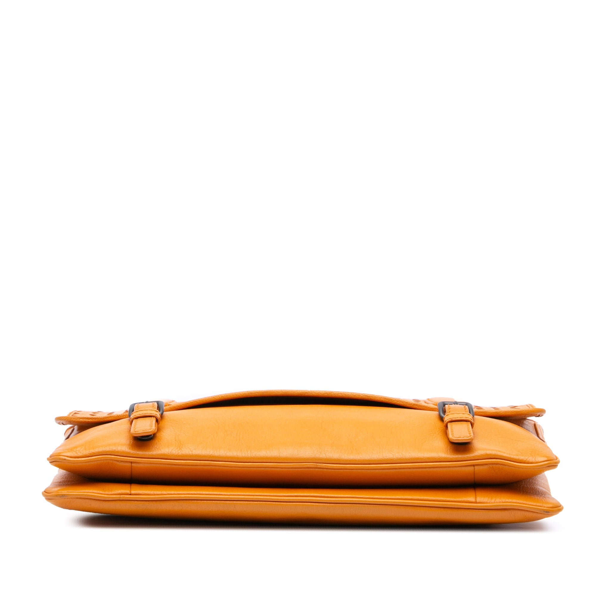 Nappa Intrecciato Flap Shoulder Bag