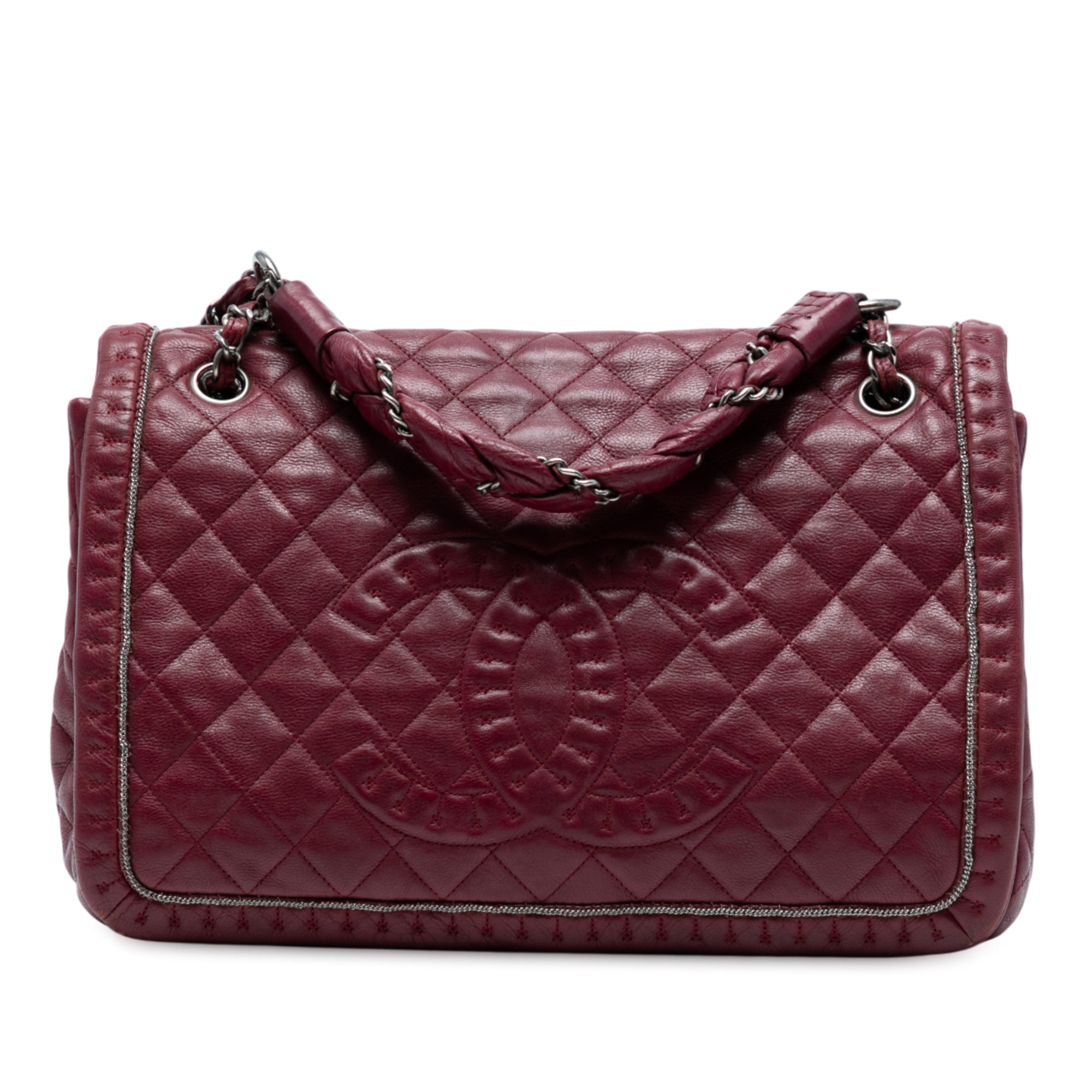 Quilted Calfskin Istanbul Accordion Flap