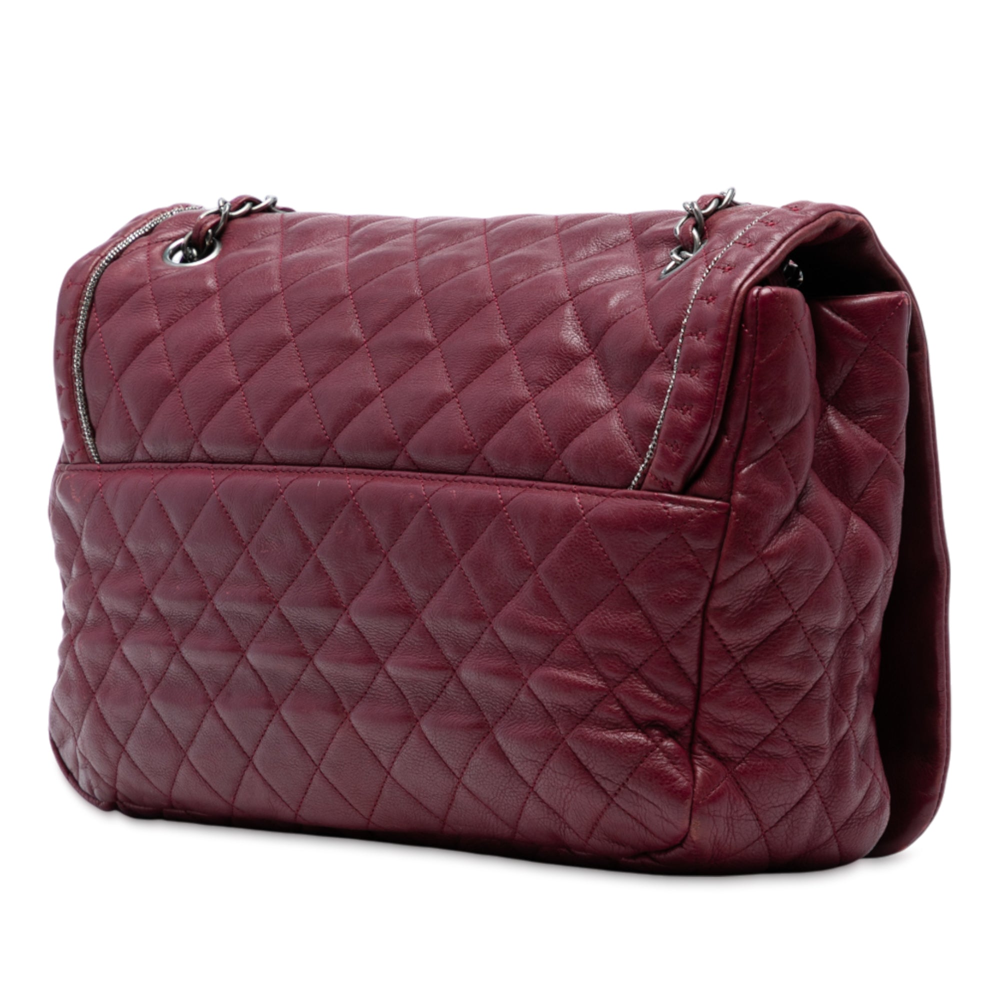 Quilted Calfskin Istanbul Accordion Flap