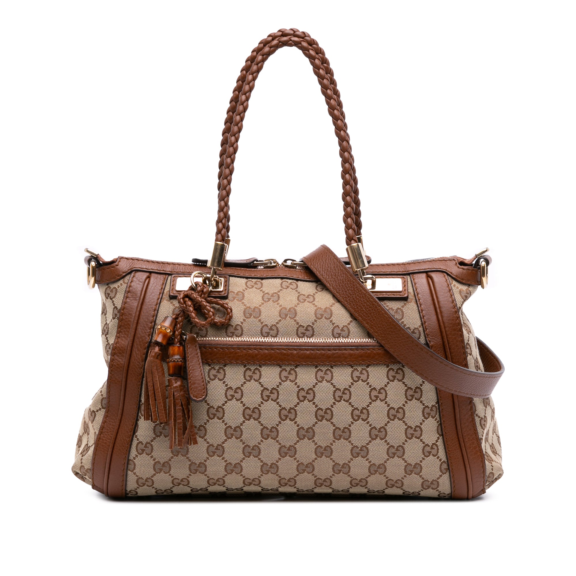 GG Canvas Bella Satchel