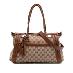 GG Canvas Bella Satchel