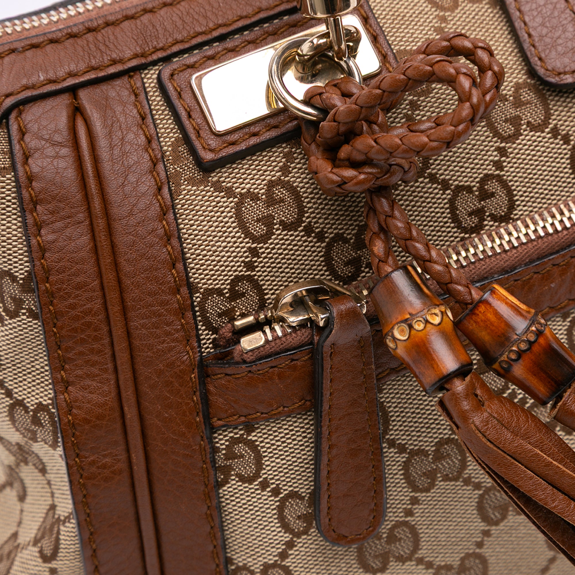 GG Canvas Bella Satchel