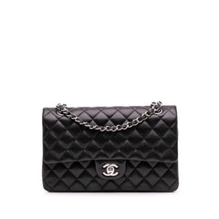 Medium Classic Lambskin Double Flap
