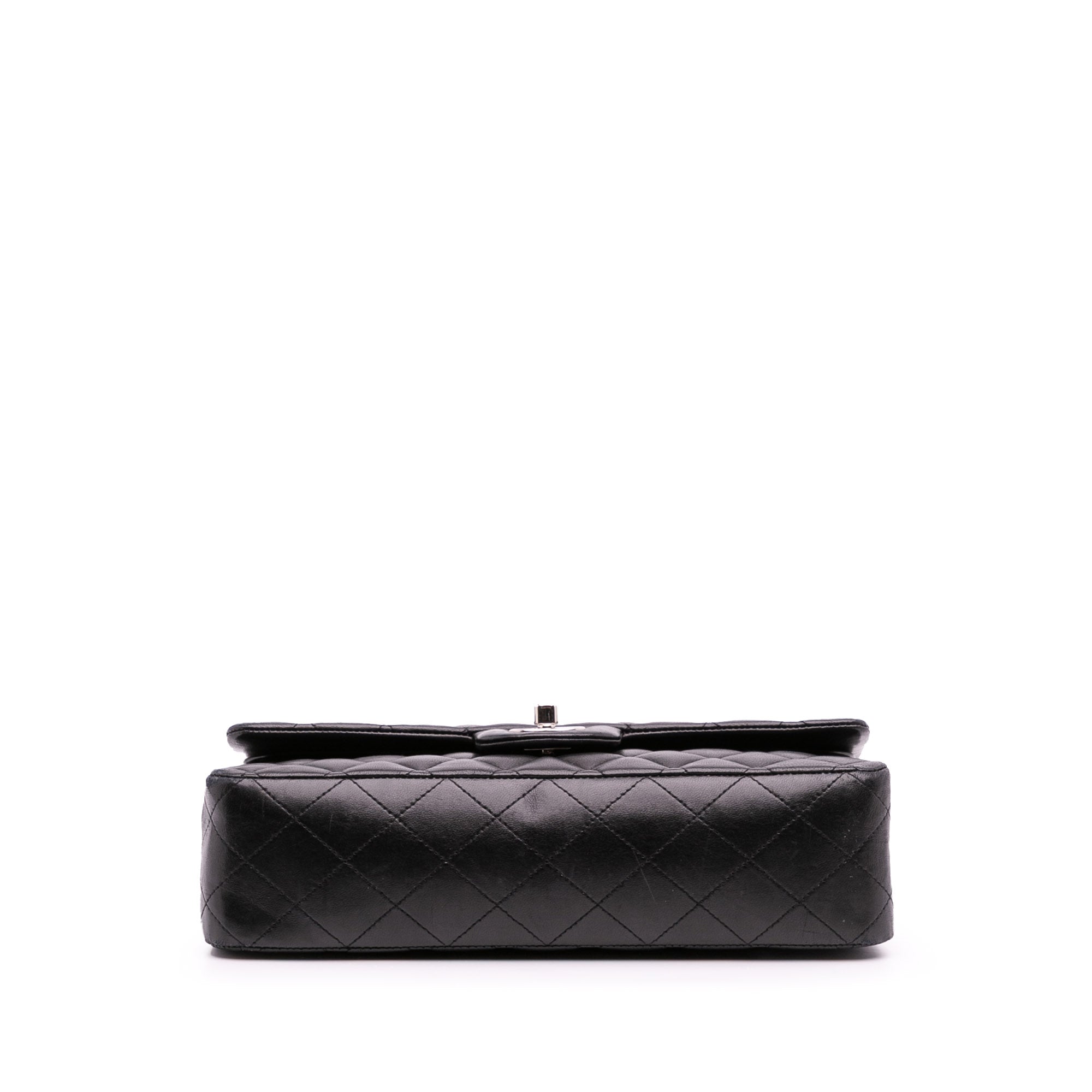 Medium Classic Lambskin Double Flap