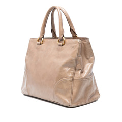 Vitello Shine Open Convertible Tote