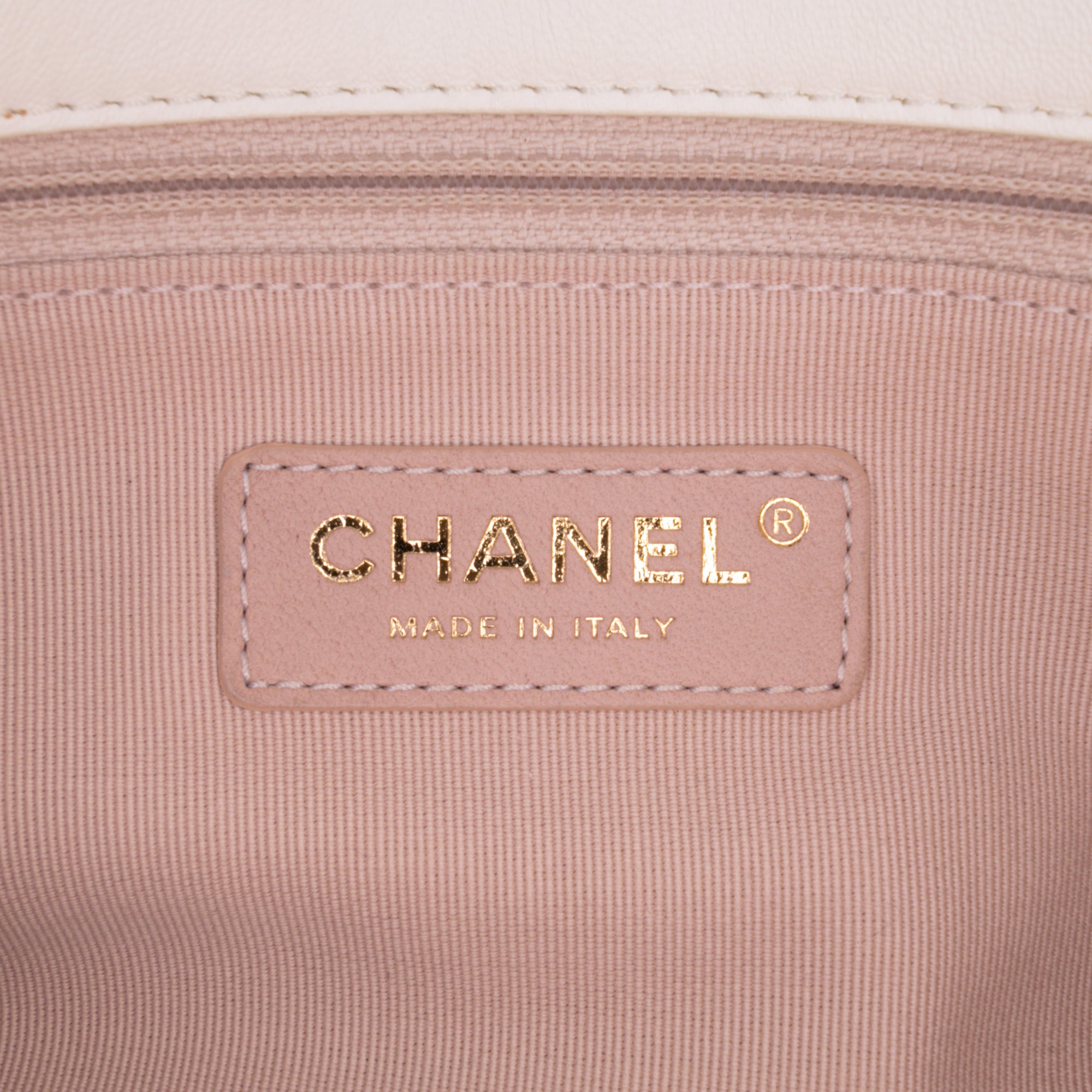 Small Quilted Lambskin On And On Chain Flap