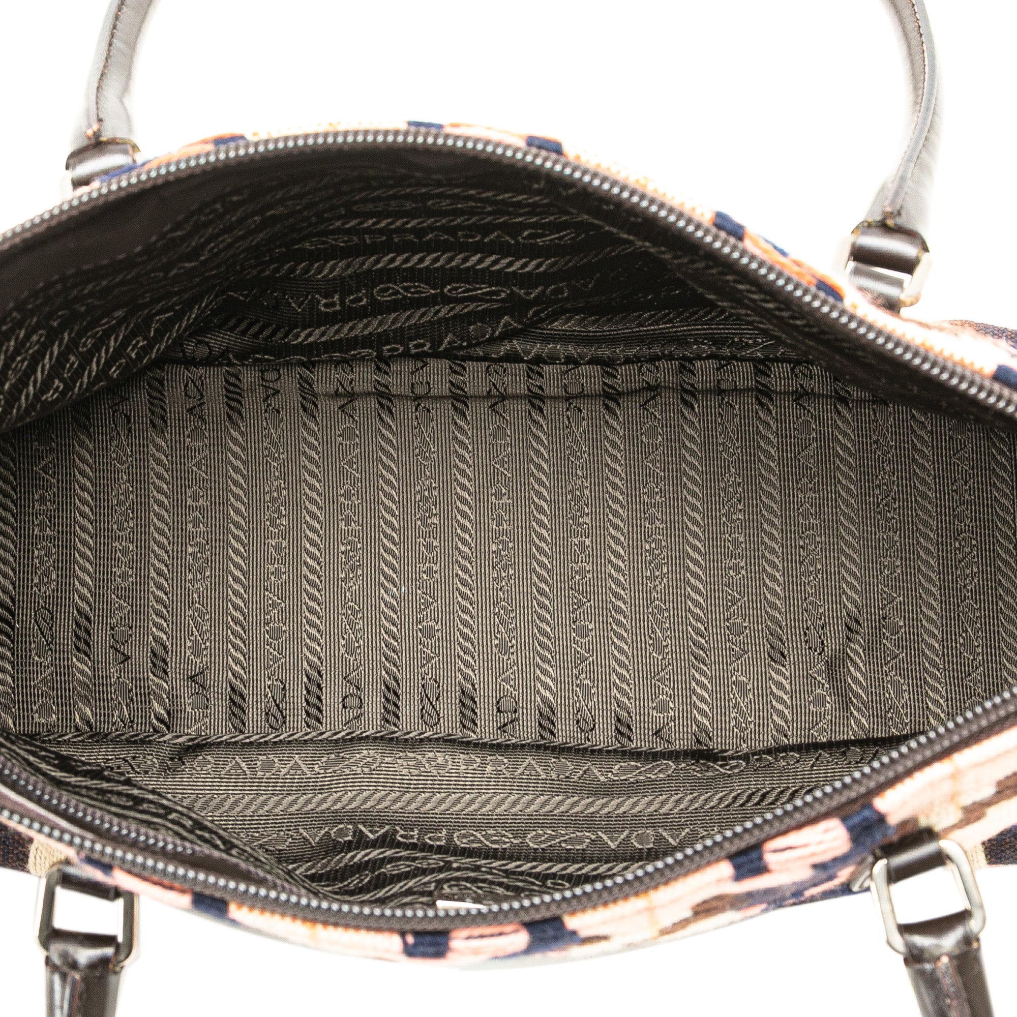 Wool Houndstooth Handbag