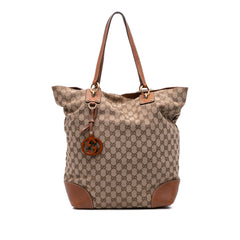 Large GG Canvas GG Charm Tote