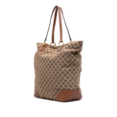 Large GG Canvas GG Charm Tote