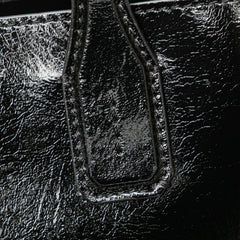 Small Soft Calfskin Banner Satchel
