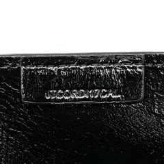 Small Soft Calfskin Banner Satchel
