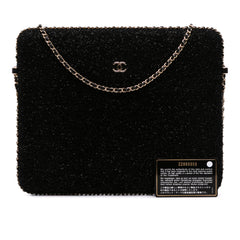 Tweed Chain Around Tablet Holder
