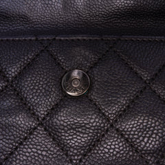 Large Quilted Caviar Now and Forever Flap