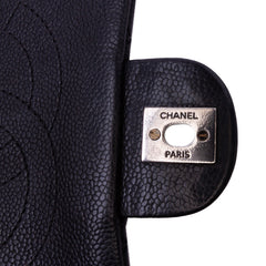 Large Quilted Caviar Now and Forever Flap
