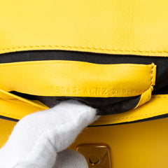 Mini Bicolor Nappa Apolo Chain Baguette Shoulder Bag