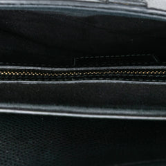 Grained Calfskin Saddle Bag