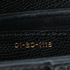 Grained Calfskin Saddle Bag