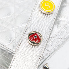 Small Metallic Grained Calfskin Cannage My ABCDior Lady Dior