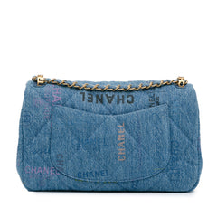 Medium Denim Mood Flap