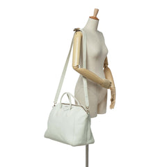 Large Leather Antigona Satchel