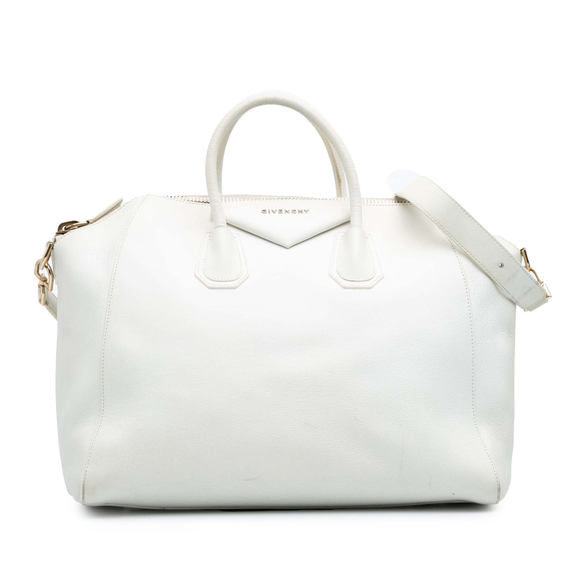 Large Leather Antigona Satchel