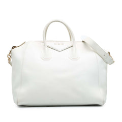Large Leather Antigona Satchel
