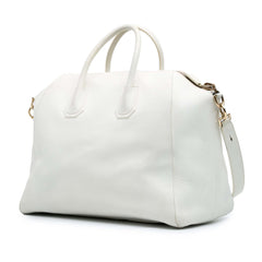 Large Leather Antigona Satchel