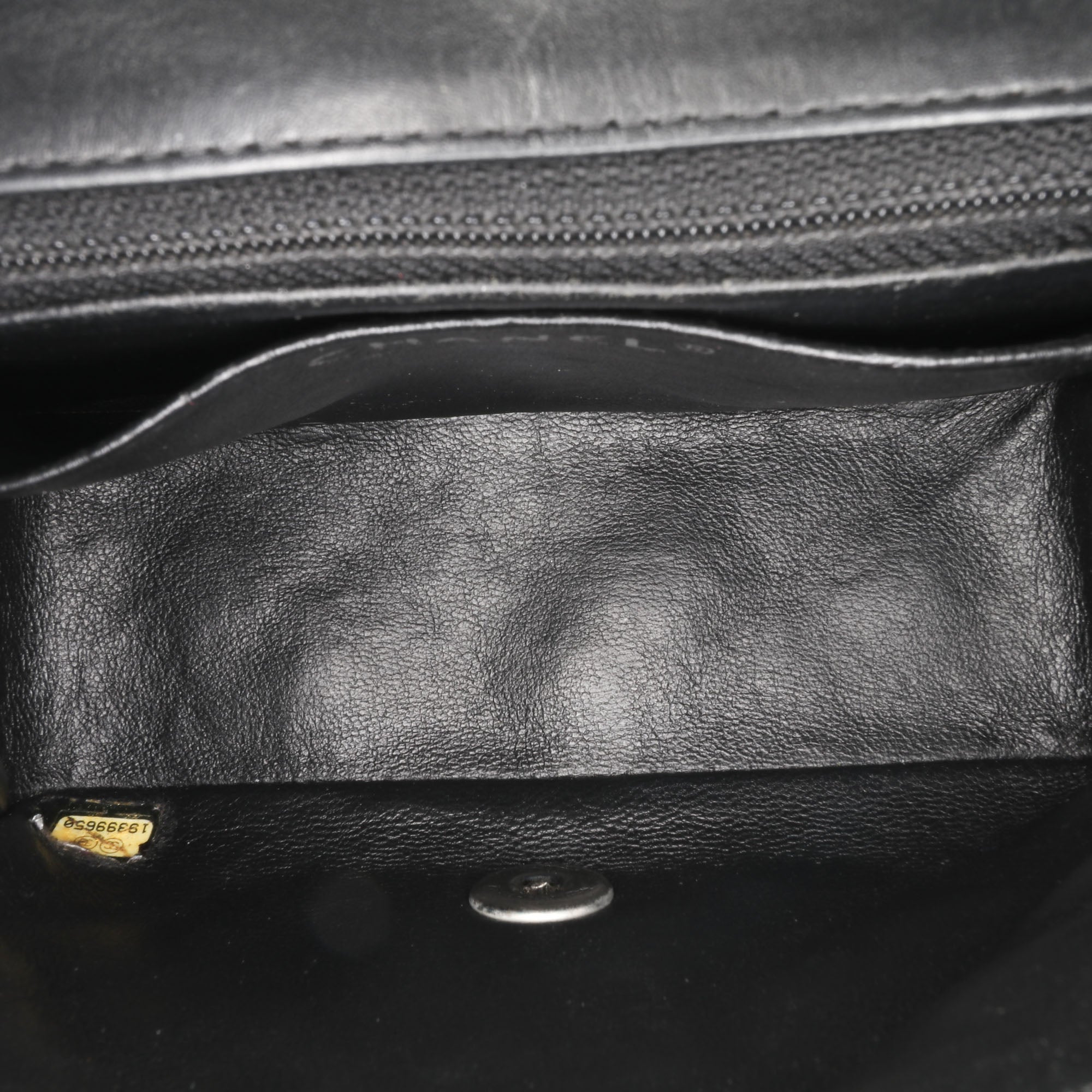 Mini Square Classic Patent Single Flap