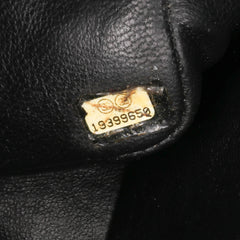 Mini Square Classic Patent Single Flap