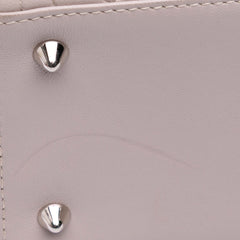 Medium Tricolor Lambskin Cannage Lady Dior