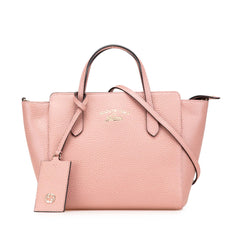 Mini Leather Swing Satchel