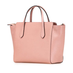 Mini Leather Swing Satchel