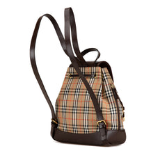 Haymarket Check Canvas Backpack