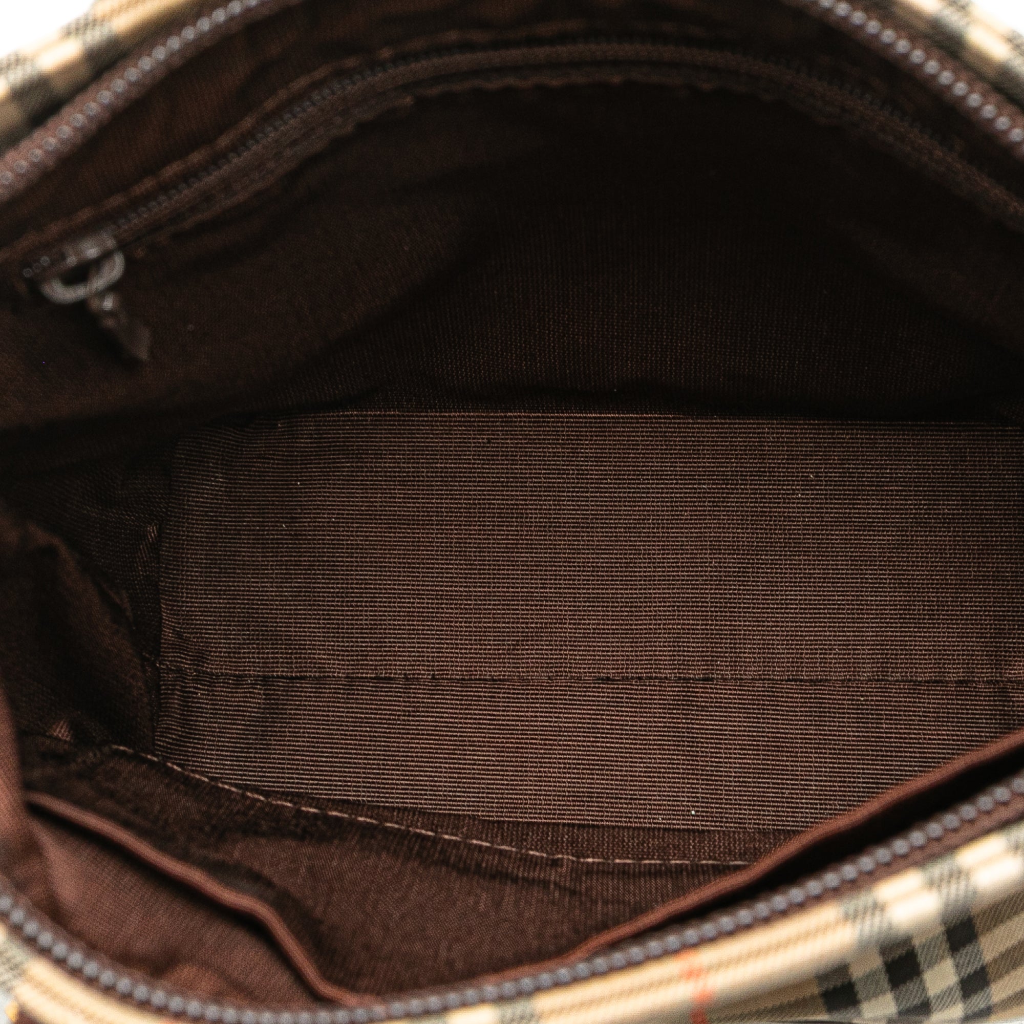 Haymarket Check Canvas Handbag