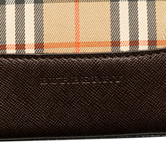 Haymarket Check Canvas Handbag