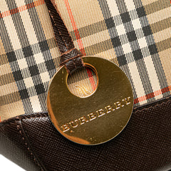 Haymarket Check Canvas Handbag